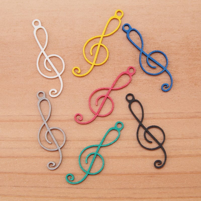 ピアス 音符 ト音記号 イヤリング
