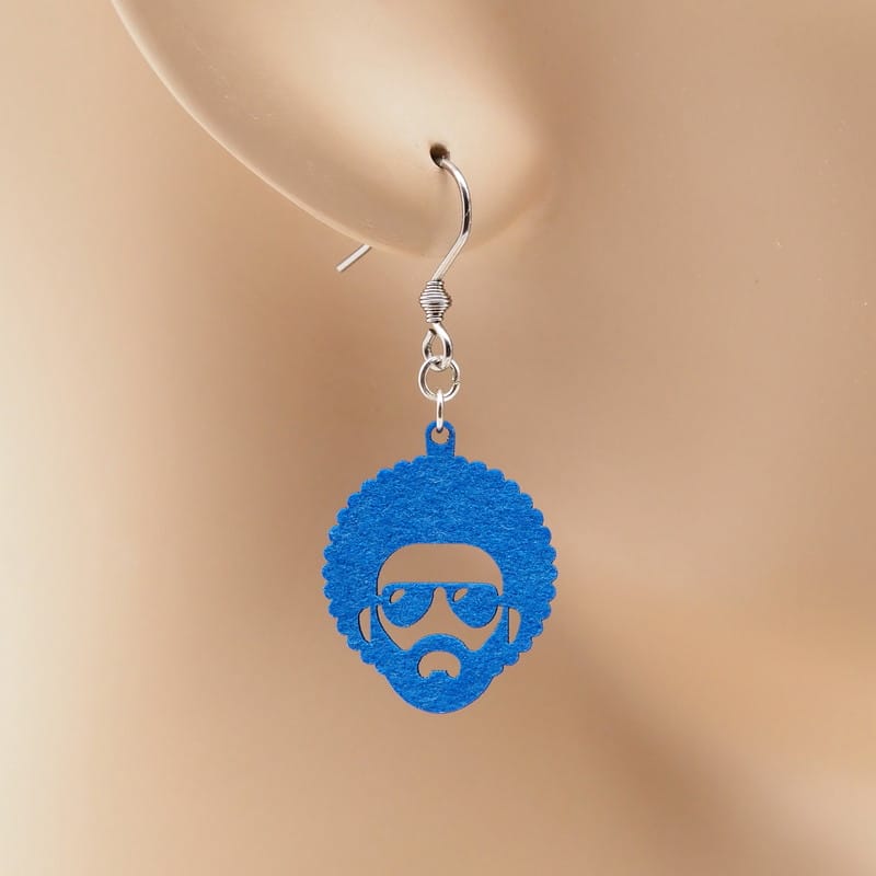 ピアス アフロ イヤリング