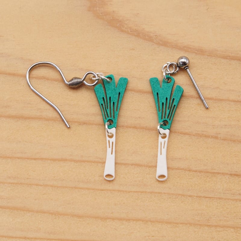 ピアス おネギ イヤリング