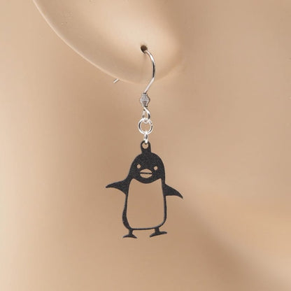 ピアス 空腹ペンギン イヤリング