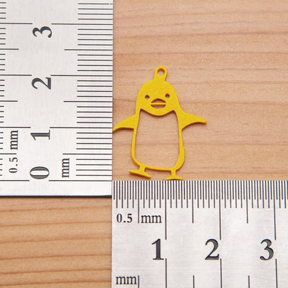 ピアス 空腹ペンギン イヤリング