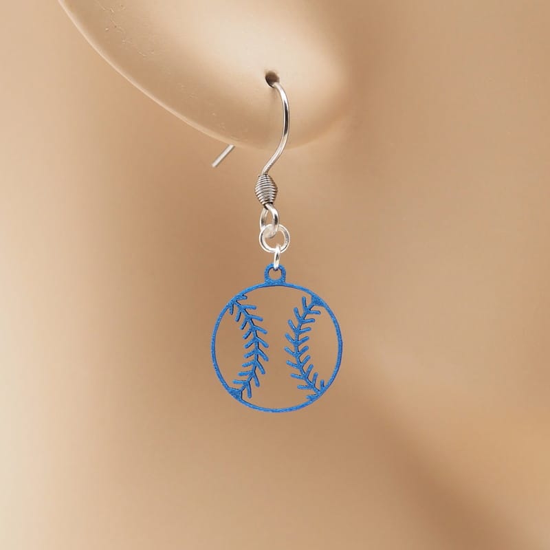 ピアス 野球ボール イヤリング