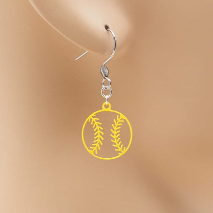 ピアス 野球ボール イヤリング