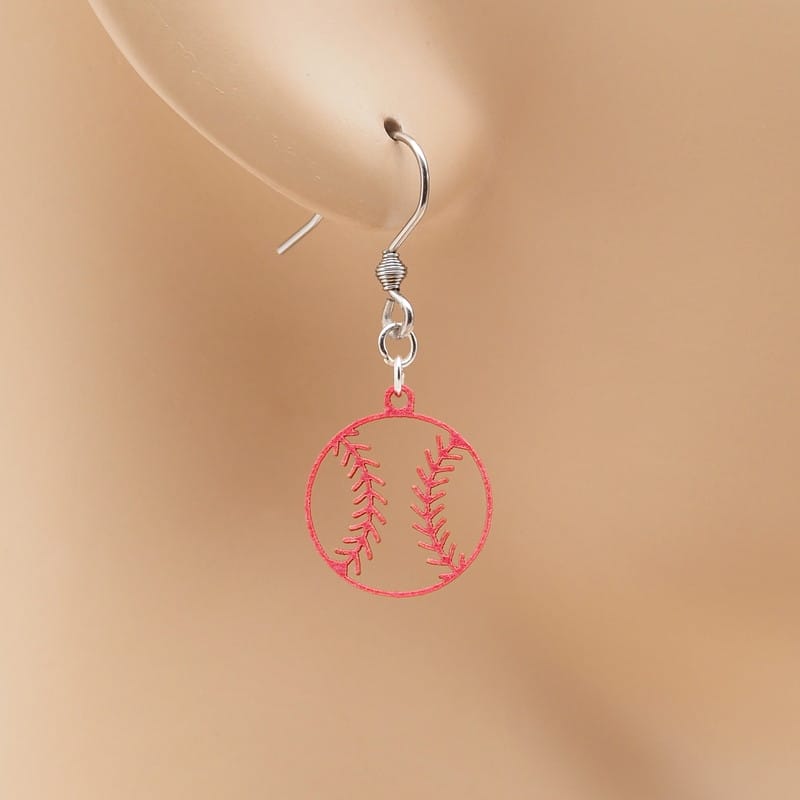 ピアス 野球ボール イヤリング