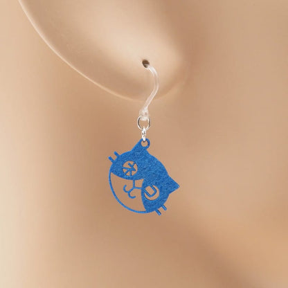 ピアス ネコの 目 ( ハチワレ )  イヤリング