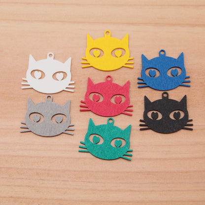 ピアス 猫のかお イヤリング