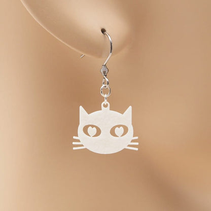 ピアス 猫のかお イヤリング