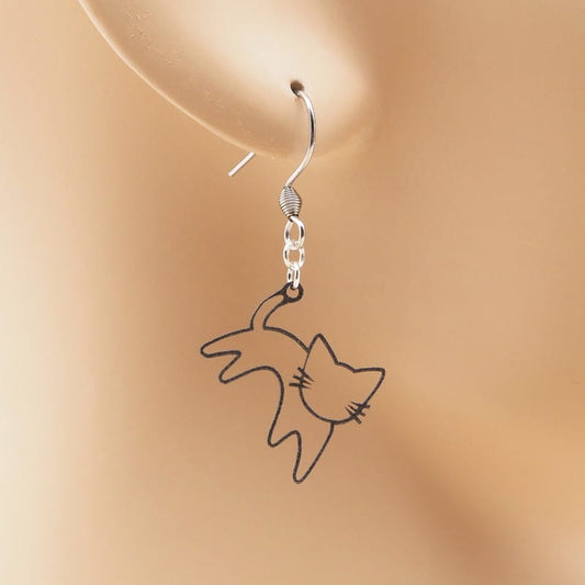 ピアス ネコノヒゲ イヤリング