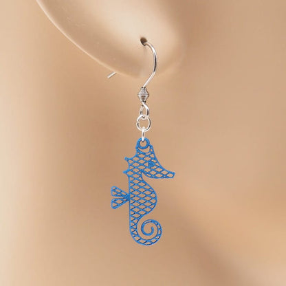 ピアス タツノオトシゴ ( 菱紋 )  イヤリング