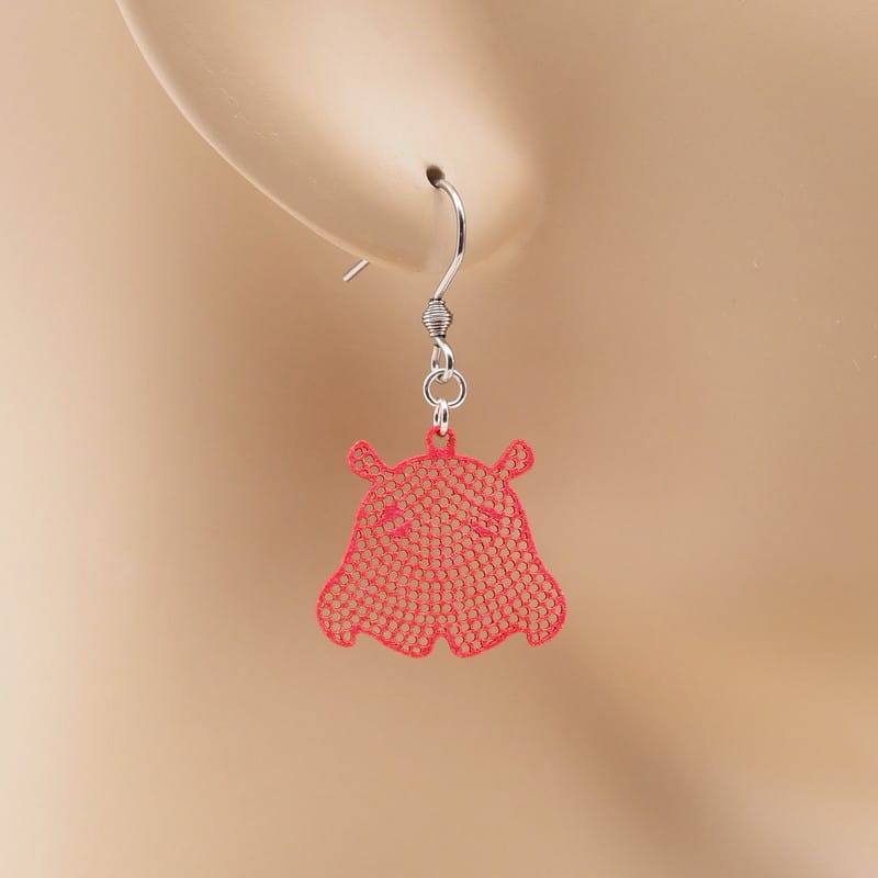 ピアス メンダコ ( 鮫小紋 )  イヤリング