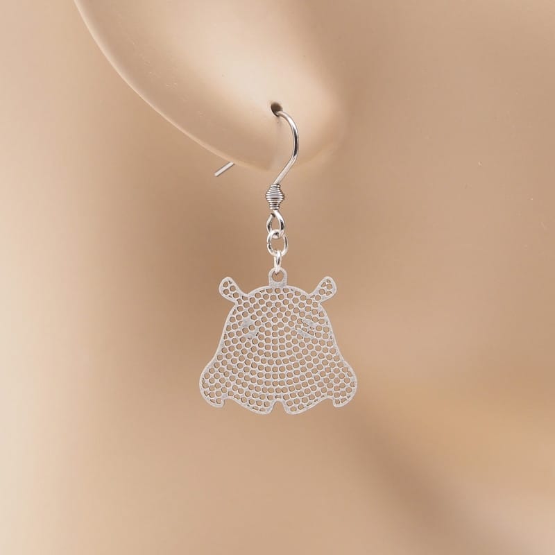 ピアス メンダコ ( 鮫小紋 )  イヤリング