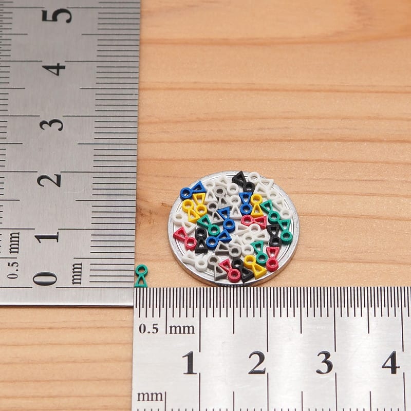 ピアス てるてる坊主に傘 ( ハートに青海波 )  イヤリング