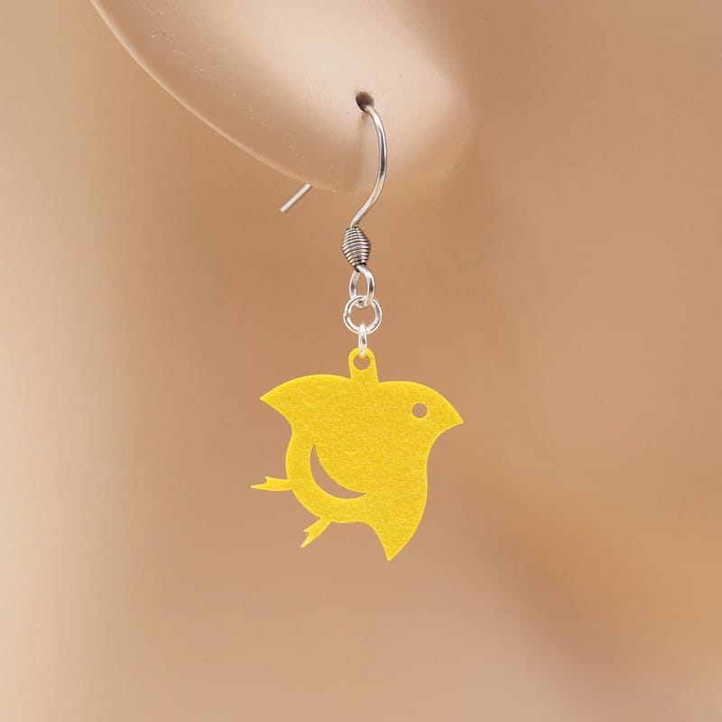ピアス 和柄 千鳥 イヤリング