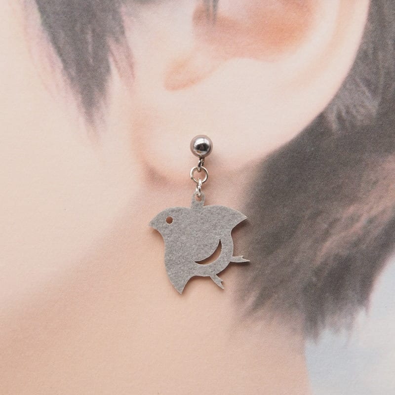 ピアス 和柄 千鳥 イヤリング