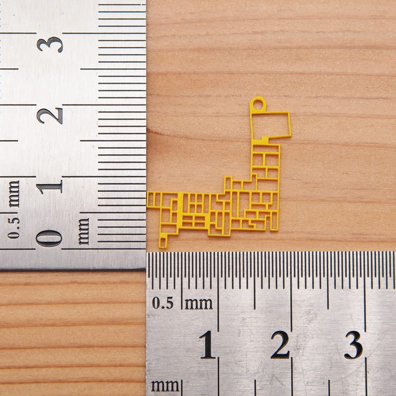 ピアス 47都道府県地図 イヤリング