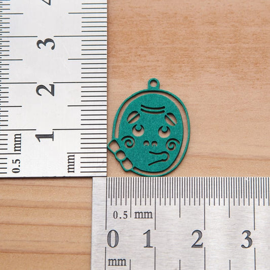 ピアス おかめとひょっとこ Ω ペア イヤリング