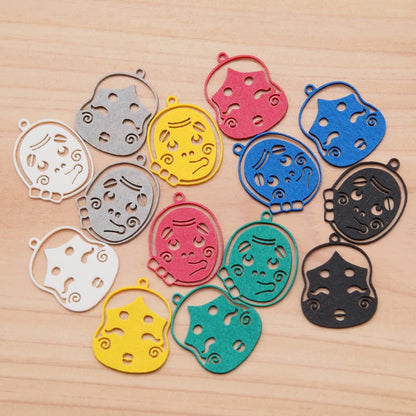 ピアス おかめとひょっとこ Ω ペア イヤリング