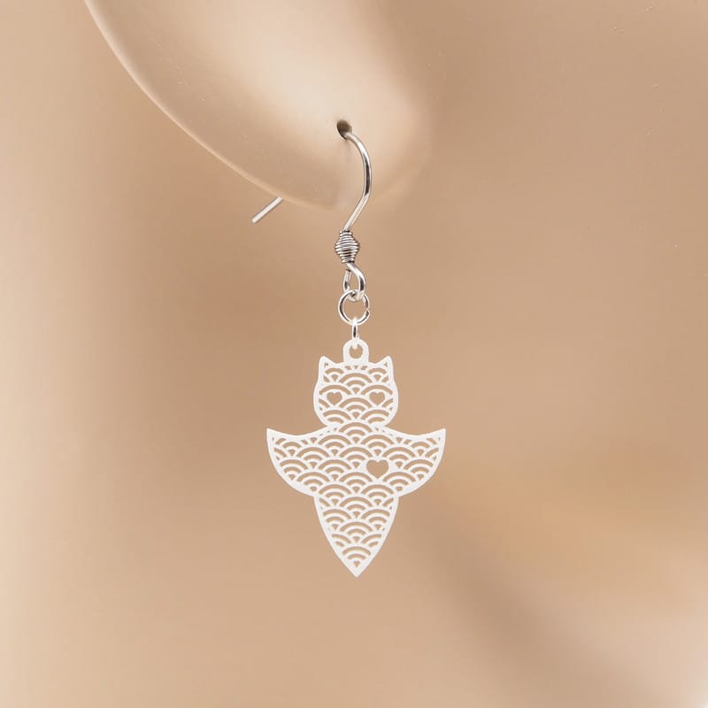 ピアス クリオネ ( 青海波 )  イヤリング