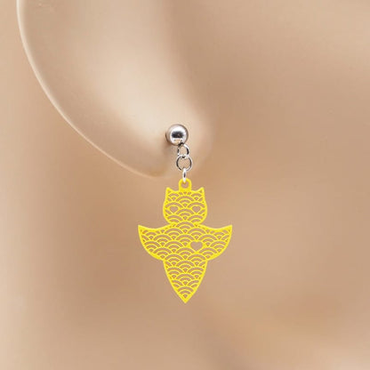 ピアス クリオネ ( 青海波 )  イヤリング