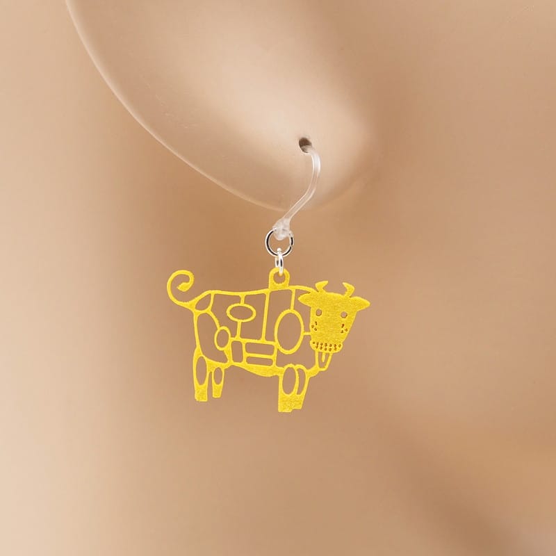 ピアス 牛肉大全  イヤリング