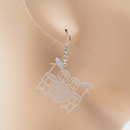 ピアス ドラムセット イヤリング