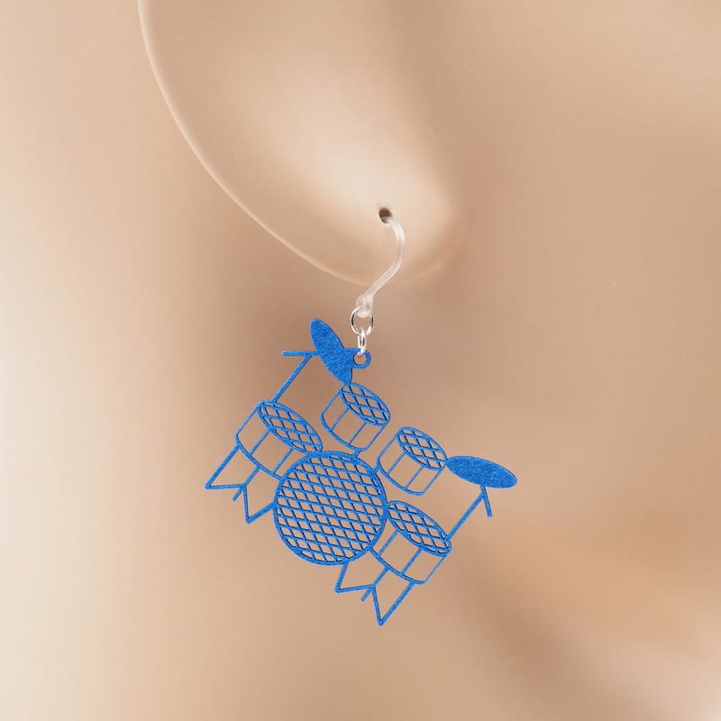 ピアス ドラムセット イヤリング