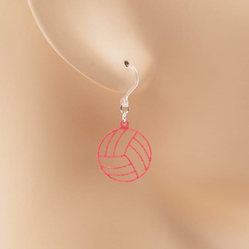 ピアス バレーボール イヤリング