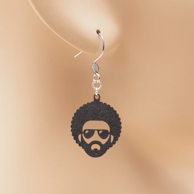 ピアス アフロ イヤリング