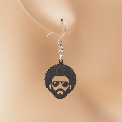 ピアス アフロ イヤリング