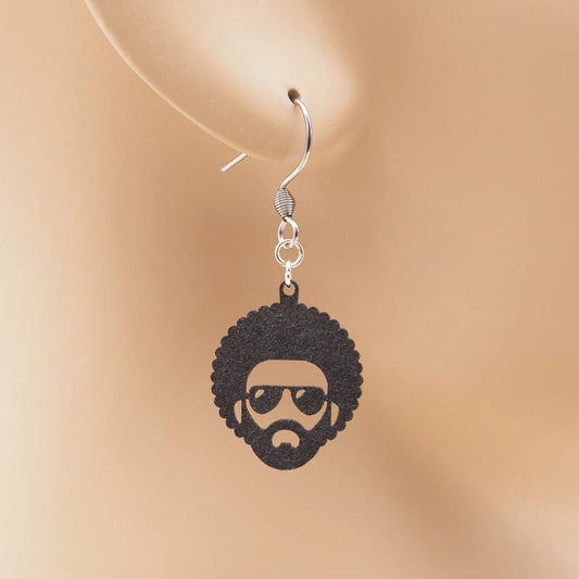 ピアス アフロ イヤリング