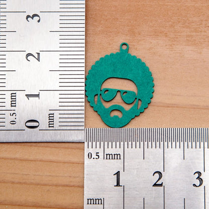 ピアス アフロ イヤリング