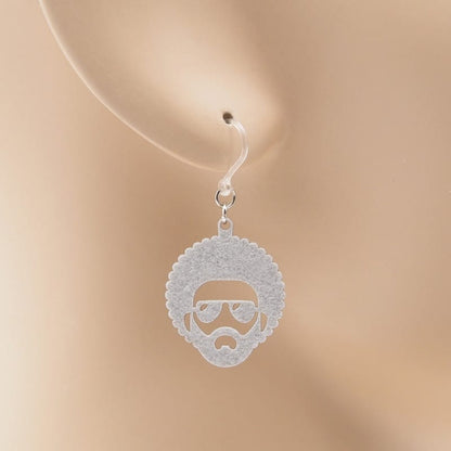 ピアス アフロ イヤリング