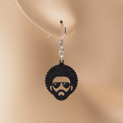 ピアス アフロ イヤリング