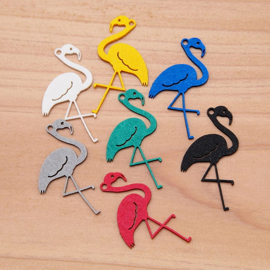 ピアス フラミンゴ イヤリング