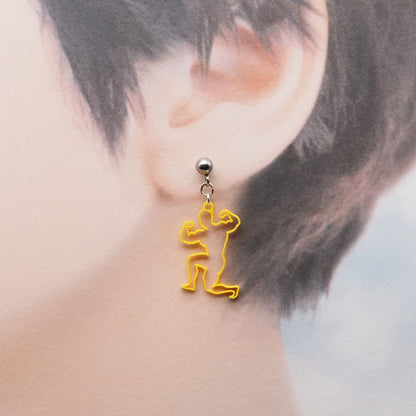 ピアス きんにくん イヤリング