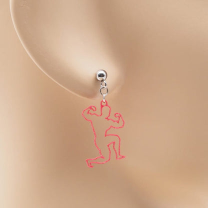 ピアス きんにくん イヤリング