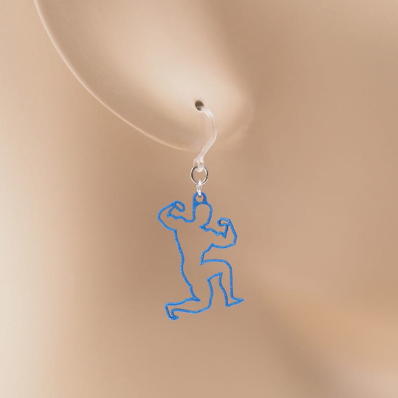 ピアス きんにくん イヤリング