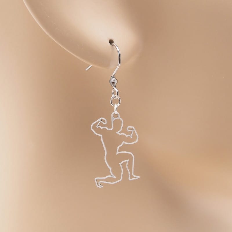 ピアス きんにくん イヤリング