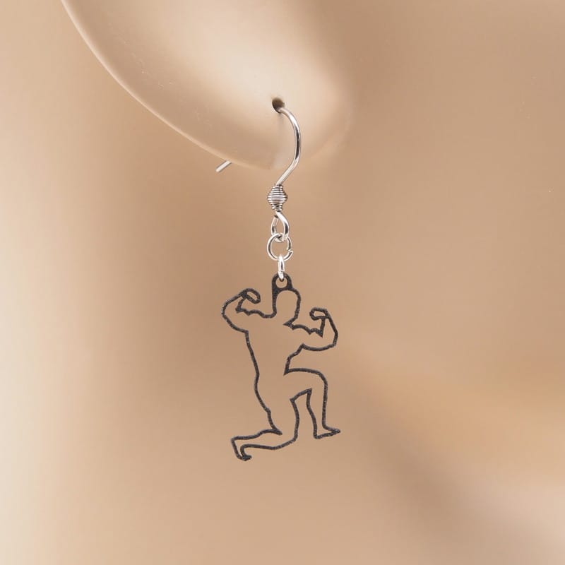 ピアス きんにくん イヤリング