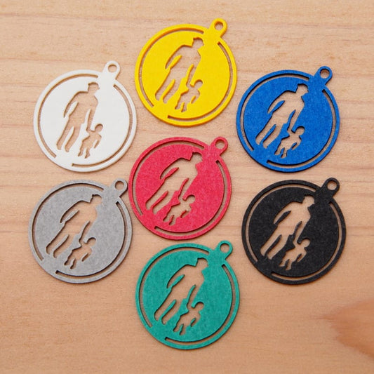 ピアス 標識歩行者専用道路 イヤリング