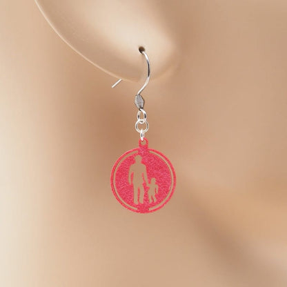 ピアス 標識歩行者専用道路 イヤリング