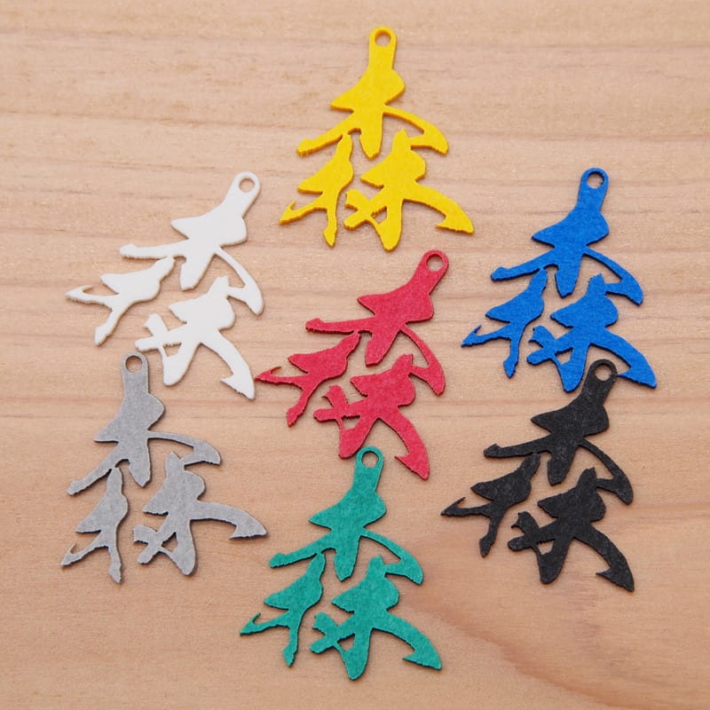 ピアス 森 イヤリング