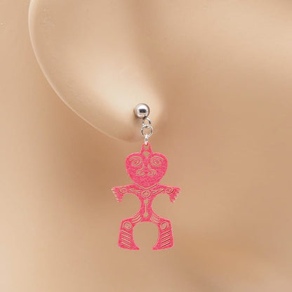 ピアス ハート形土偶 イヤリング
