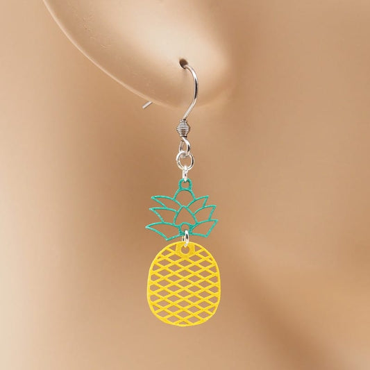 ピアス パイナップル ( 菱紋 )  イヤリング