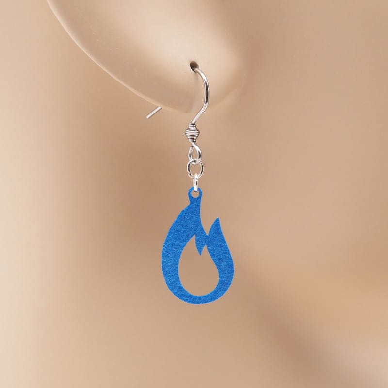 ピアス 炎 イヤリング