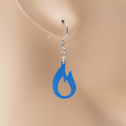 ピアス 炎 イヤリング