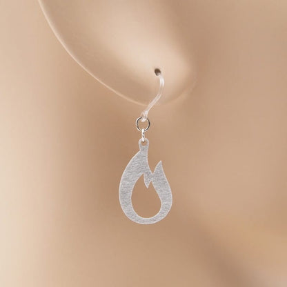 ピアス 炎 イヤリング