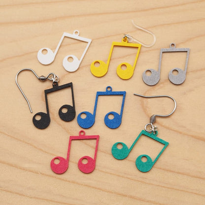 ピアス 音符 ( 連桁付8分音符 )  イヤリング