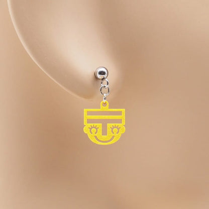 ピアス ナンバーくん イヤリング