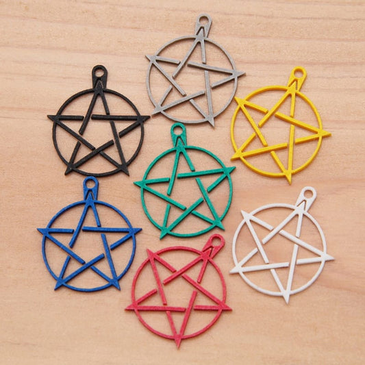 ピアス 五芒星 ( ペンタグラム )  イヤリング